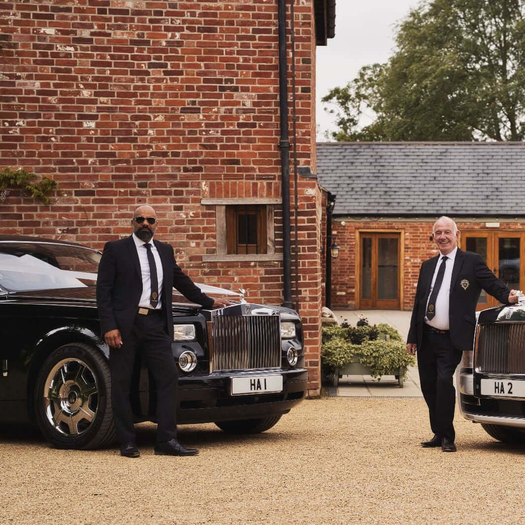 Professional SJ Chauffeurs vehicle, perfect for wedding car hire and VIP transport