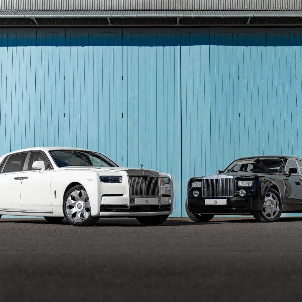 SJ Chauffeurs provides first-class wedding and executive travel with a choice of white or black Rolls Royce