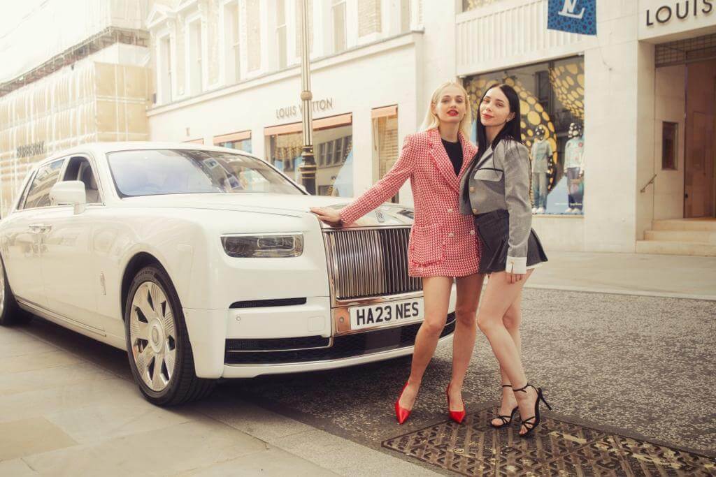 SJ Chauffeurs providing luxury Rolls Royce chauffeur service for high-end shopping and VIP events